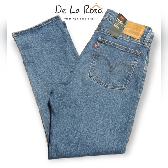 Women's Levi's Premium Wedgie Straight Jeans - Picture 1 of 8